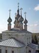 14 Юриев-Польский. Вид с колокольни Михайло-Архангельского монастыря. 26 сентября 2004 года